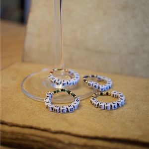 Harry Potter Houses Wine Glass Charms